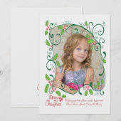 Holtrahmen-Foto-Urlaubskarte Feiertagskarte (Vorne/Hinten)