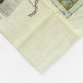 Holts neue Karte, Wyoming Fleecedecke (Ecke)