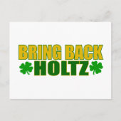 Holtz zurückbringen postkarte (Vorderseite)
