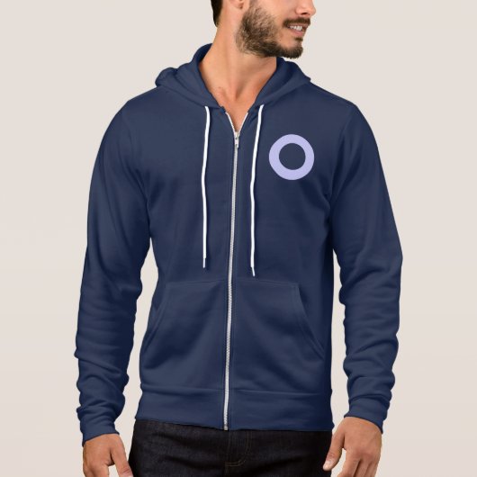 Holunder Kreis Hoodie (Vorderseite)