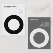 Holunder Kreis Visitenkarte (Vorne/Hinten)