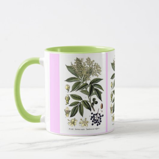 Holunderbeersambucus-Tasse Tasse (Links)