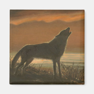 Holwing einsamer Wolf Magnet