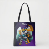 Holy Angel Knight Cat Tasche (Vorderseite)