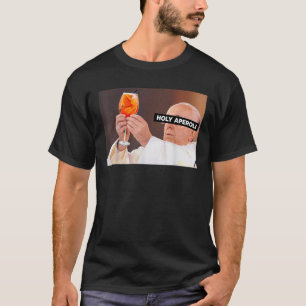 HOLY APEROLI X POPE TROPFEN X FRANCIS SPRITZ CLUB  T-Shirt