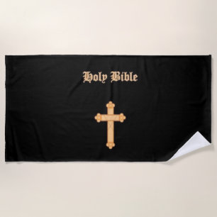 HOLY BIBLE STRANDTUCH