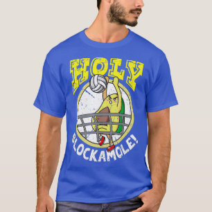 Holy Blockamole Funny Niedlich Volleyball Block Av T-Shirt