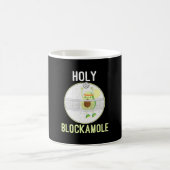 Holy Blockamole Funny Volleyball Block Avocado n Kaffeetasse (Mittel)
