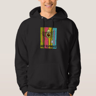 Holy Blockamole Men Womens Avocado Guacamole Retr Hoodie