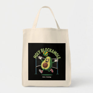 Holy Blockamole Niedlich Funny Volleyball Avocado Tragetasche