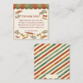 Holy Cannoli! First Birthday  Begleitkarte (Vorne/Hinten)