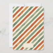 Holy Cannoli! First Birthday  Einladung (Rückseite)