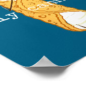 Holy Cannoli Funny Quote Italian American Gift Sic Poster (Ecke)