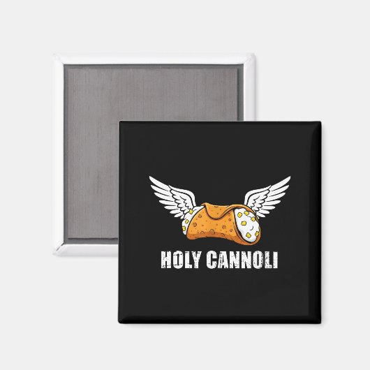 Holy Cannoli Tri-blend Funny Quote  Magnet (Vorderseite/Rückseite)
