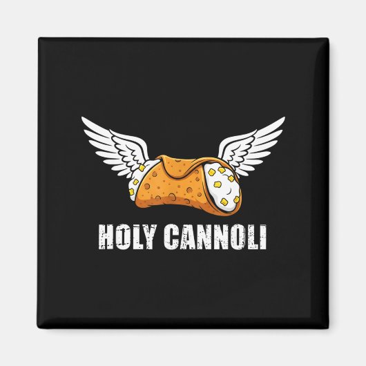 Holy Cannoli Tri-blend Funny Quote Magnet (Vorne)