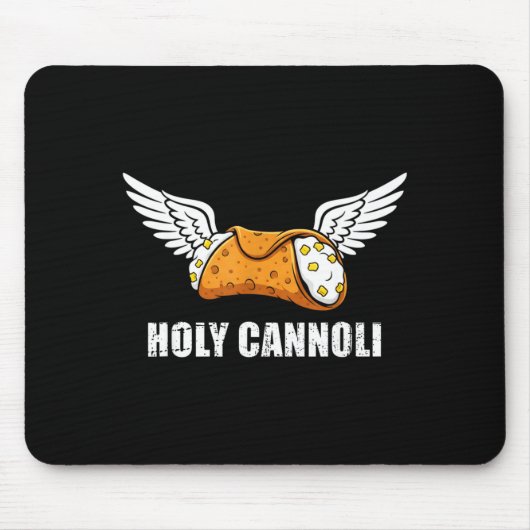 Holy Cannoli Tri-blend Funny Quote Mousepad (Vorne)