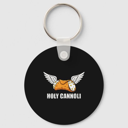 Holy Cannoli Tri-blend Funny Quote  Schlüsselanhänger (Vorderseite)