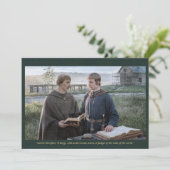 Holy Card | Saint Alcuin with Charlemagne Einladung (Stehend Vorderseite)