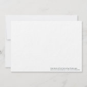 Holy Card | Saint Alcuin with Charlemagne Einladung (Rückseite)