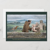 Holy Card | Saint Francis with Bonaventure Einladung (Vorne/Hinten)