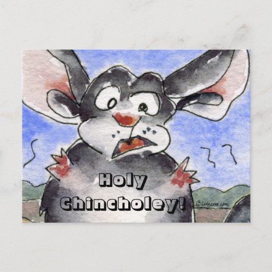 Holy Chincholey Cartoon Postcard Postkarte (Vorderseite)