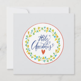 holy christmas card karte