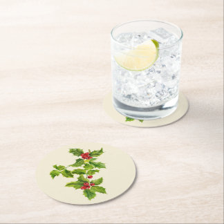 Holy Coasters Runder Pappuntersetzer