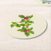 Holy Coasters Runder Pappuntersetzer (Angewinkelt)