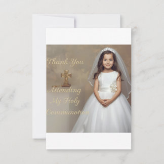 Holy Communion Thank you card Dankeskarte