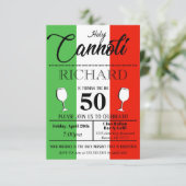 Holy Connoli Birthday Invite Einladung (Stehend Vorderseite)