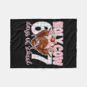 Holy Cow 67 Days Of School Teacher Six Seven Meme  Fleecedecke (Vorderseite (Horizontal))
