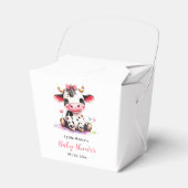 Holy Cow Baby Dusche Minimalistische Mädchendusche Geschenkschachtel (Vorderseite)
