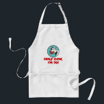 Holy Cow I'm 70 funny cartoon apron Schürze<br><div class="desc">Holy Cow I'm 70 hilarious apron featuring a cartoon cow! Great for anyone who turned seventy! This funny cow is sure to make any seventy year old laugh. Great as a 70th gag gift.</div>