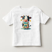 Holy Cow, I'm Two! Kleinkind T-shirt (Vorderseite)