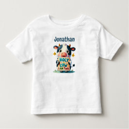Holy Cow, I'm Two! Kleinkind T-shirt