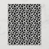 Holy Cow It's a Girl Cute Cow Baby shower (Rückseite)