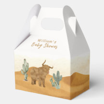 Holy Cow Minimal Boho Cactus Desert Baby Shower