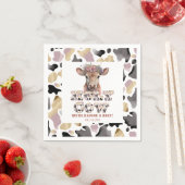 Holy Cow Rustic Baby Dusche Party Napkins Serviette (Beispiel)