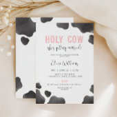 Holy Cow She's Getting Married Bridal Shower Einladung