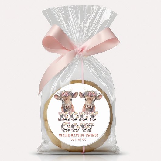 Holy Cow Twins Baby Duwer Gefallen Sticker