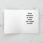 HOLY COW YOUNG FILLY ***HAPPY BIRTHDAY*** KARTE (Innenseite)