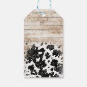 Holy Cowboy Cowboy Boots Brautparty Geschenkanhänger (Rückseite)