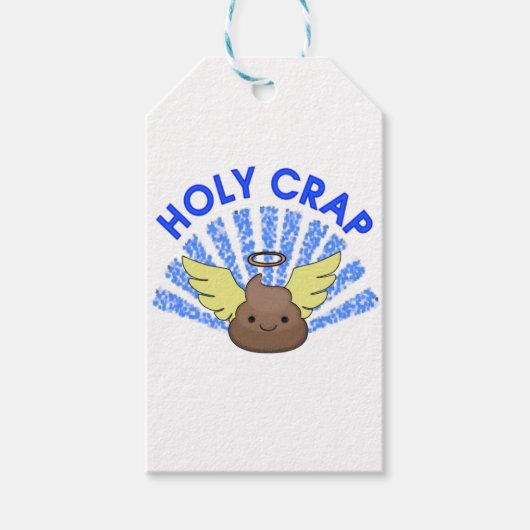 Holy Crap Geschenkanhänger (Vorderseite)