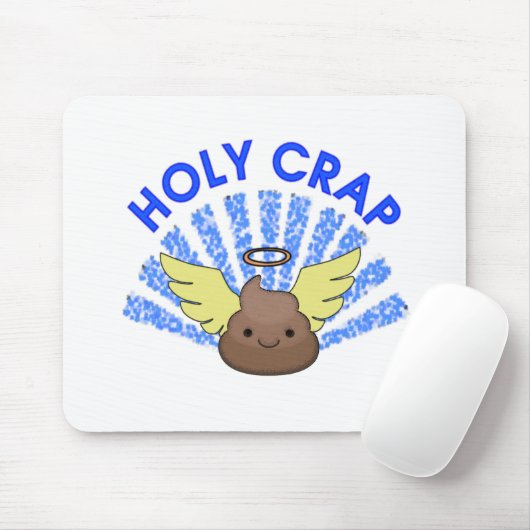 Holy Crap Mousepad (Mit Mouse)