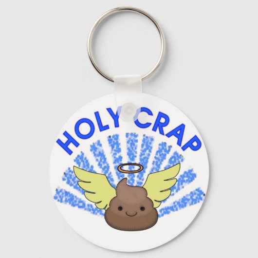 Holy Crap Schlüsselanhänger (Vorderseite)