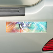 Holy Cross Pastel erschüttert Autoaufkleber (Auf Auto)