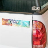 Holy Cross Pastel erschüttert Autoaufkleber (Auf Lkw)