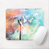 Holy Cross Pastel erschüttert Mousepad (Mit Mouse)