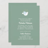 Holy Dove | Einladung zur ersten Bestätigung (Vorne/Hinten)