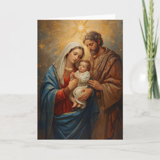 Holy Family Christmas Greeting Card Karte